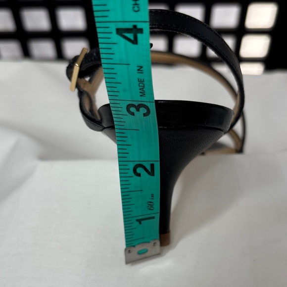 🖤 Talbots Women's Black Strappy Heels Sandals 3" Heel Dressy Size 7.5 🖤 - Picture 13 of 14
